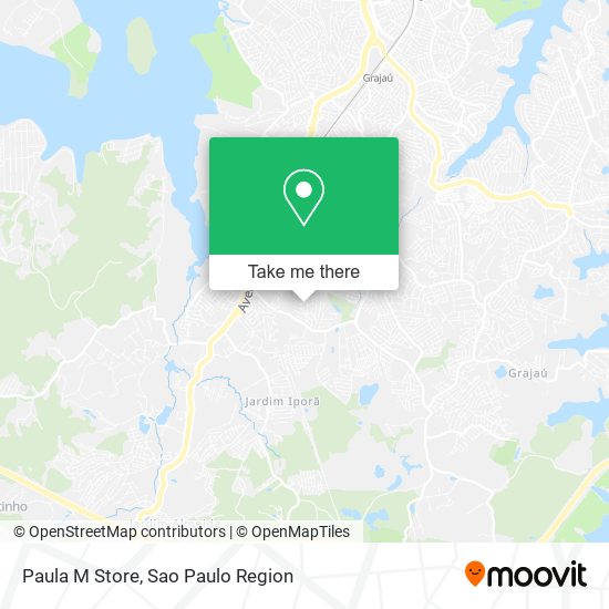 Paula M Store map