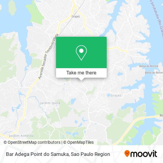 Bar Adega Point do Samuka map
