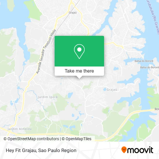 Hey Fit Grajau map