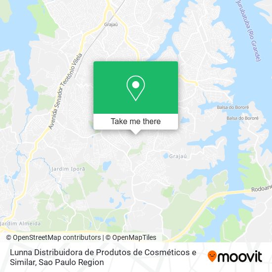 Lunna Distribuidora de Produtos de Cosméticos e Similar map