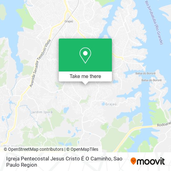 Mapa Igreja Pentecostal Jesus Cristo É O Caminho