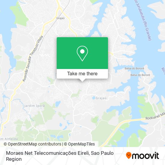 Moraes Net Telecomunicações Eireli map