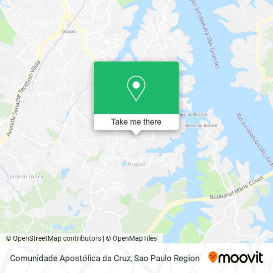 Comunidade Apostólica da Cruz map