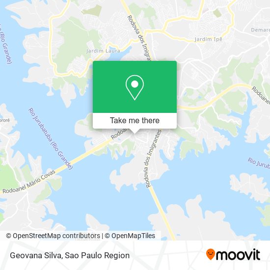 Geovana Silva map