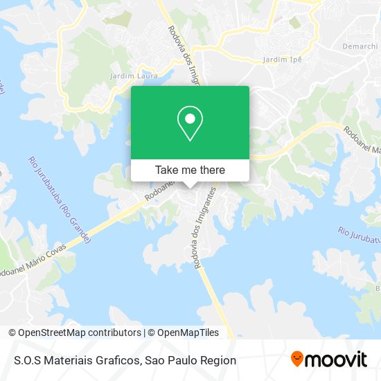 S.O.S Materiais Graficos map