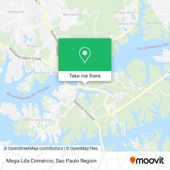 Mega Lda Comércio map