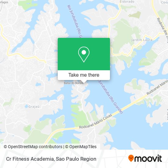 Cr Fitness Academia map