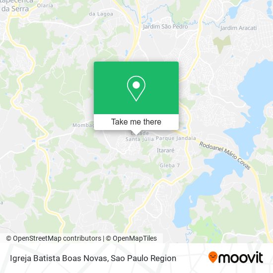 Igreja Batista Boas Novas map