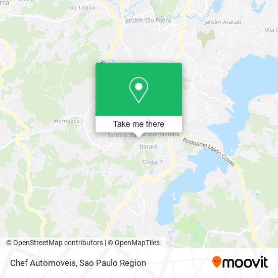 Chef Automoveis map