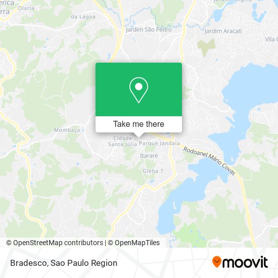 Bradesco map