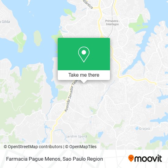 Farmacia Pague Menos map