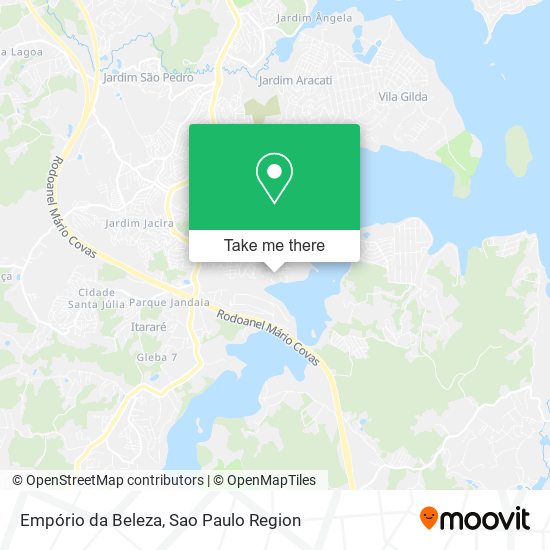 Empório da Beleza map