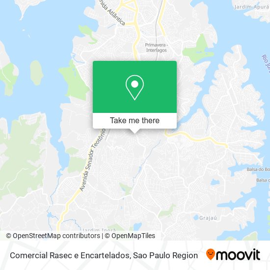 Mapa Comercial Rasec e Encartelados