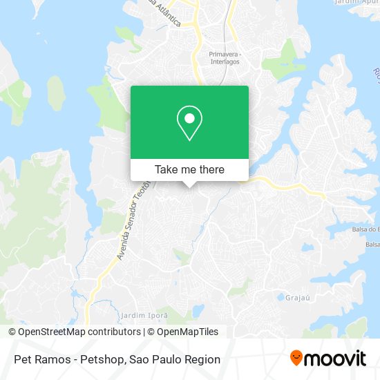 Pet Ramos - Petshop map