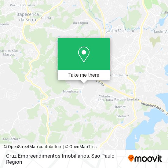 Cruz Empreendimentos Imobiliarios map