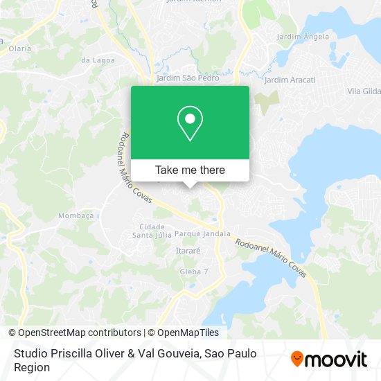 Studio Priscilla Oliver & Val Gouveia map