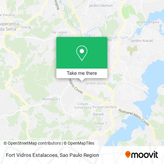 Fort Vidros Estalacoes map