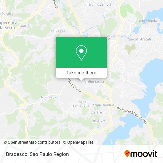 Bradesco map