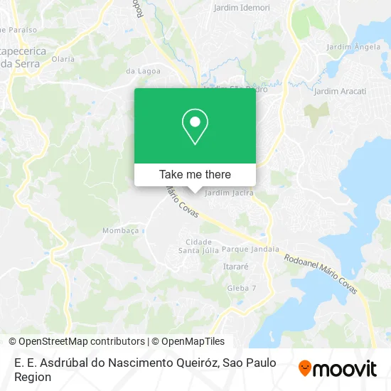 E. E. Asdrúbal do Nascimento Queiróz map