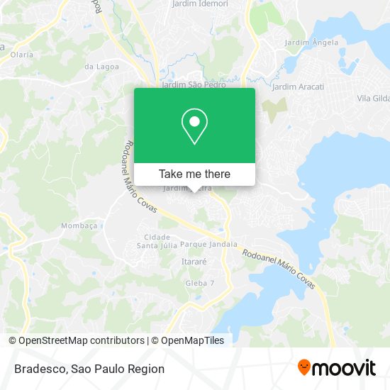 Bradesco map