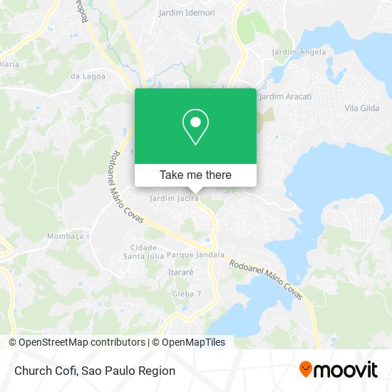 Mapa Church Cofi