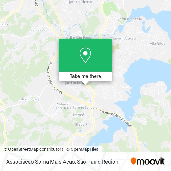 Mapa Associacao Soma Mais Acao