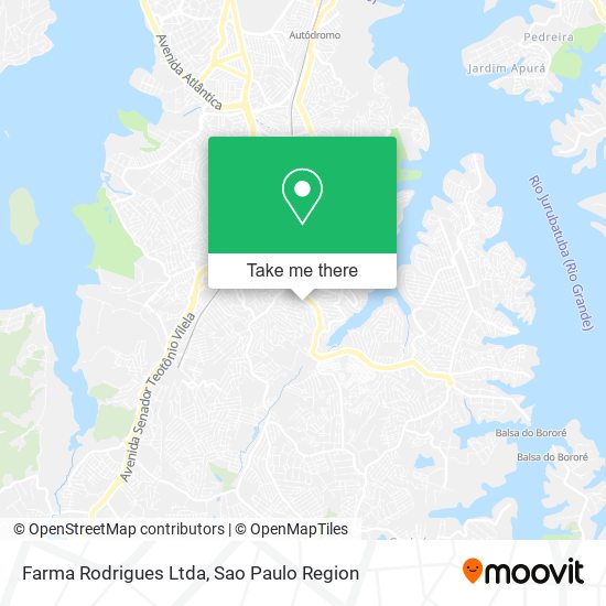 Farma Rodrigues Ltda map