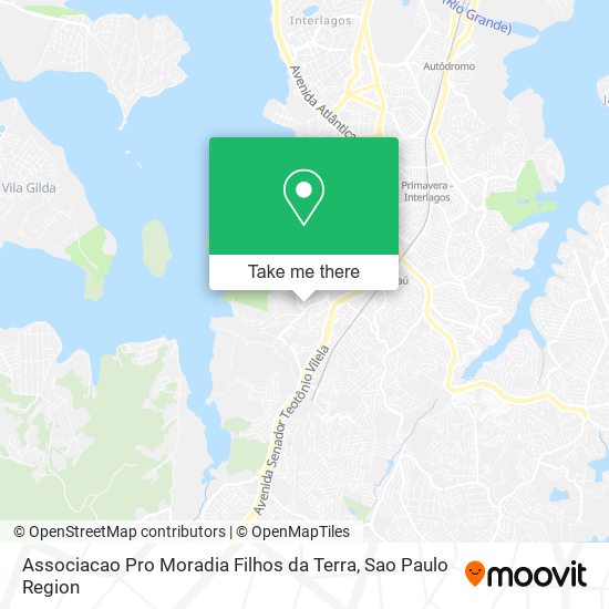 Associacao Pro Moradia Filhos da Terra map