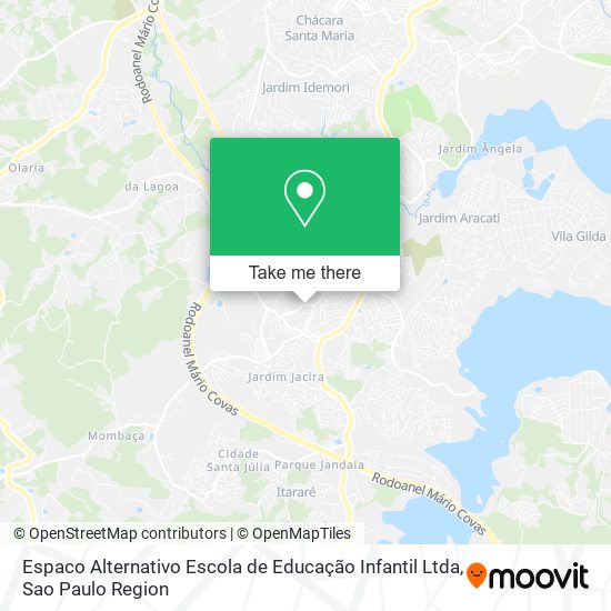 Espaco Alternativo Escola de Educação Infantil Ltda map