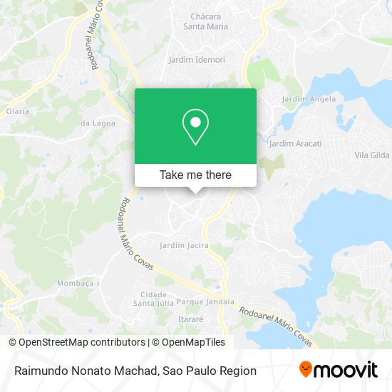 Raimundo Nonato Machad map