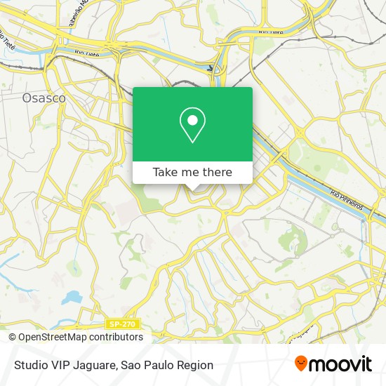 Studio VIP Jaguare map