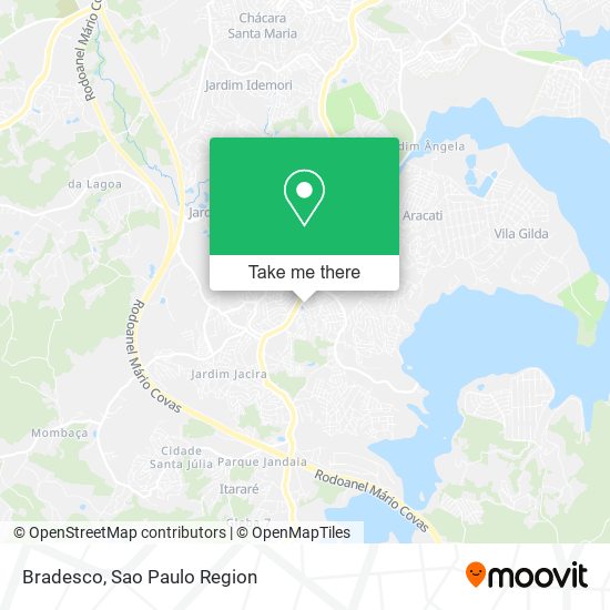 Bradesco map