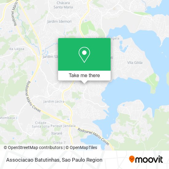 Associacao Batutinhas map