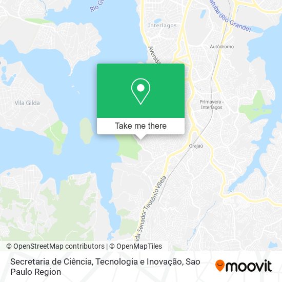 Secretaria de Ciência, Tecnologia e Inovação map