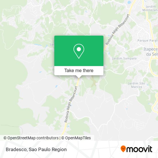 Bradesco map