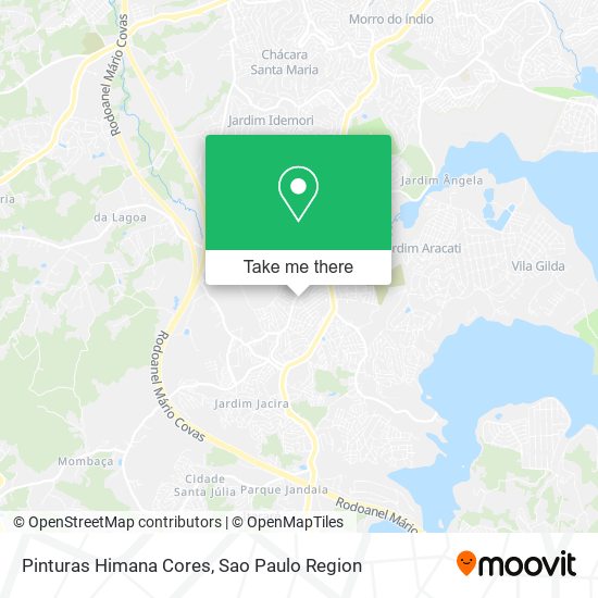 Pinturas Himana Cores map