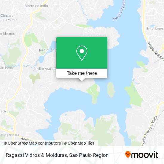 Ragassi Vidros & Molduras map