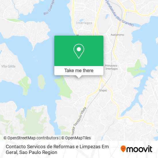 Contacto Servicos de Reformas e Limpezas Em Geral map