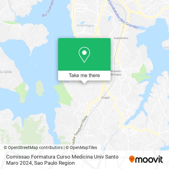 Mapa Comissao Formatura Curso Medicina Univ Santo Maro 2024