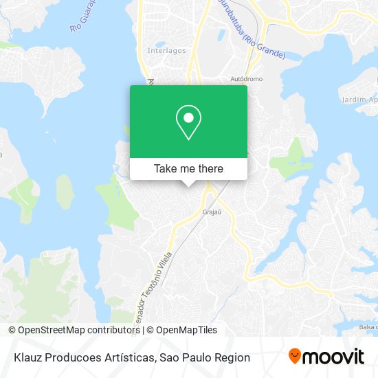 Klauz Producoes Artísticas map