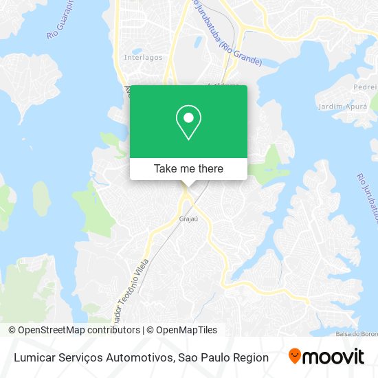 Lumicar Serviços Automotivos map