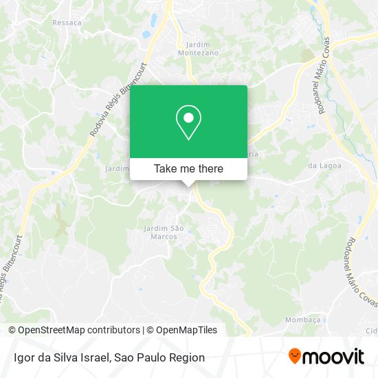 Igor da Silva Israel map