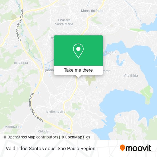 Valdir dos Santos sous map