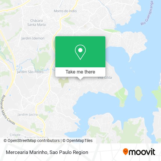 Mercearia Marinho map