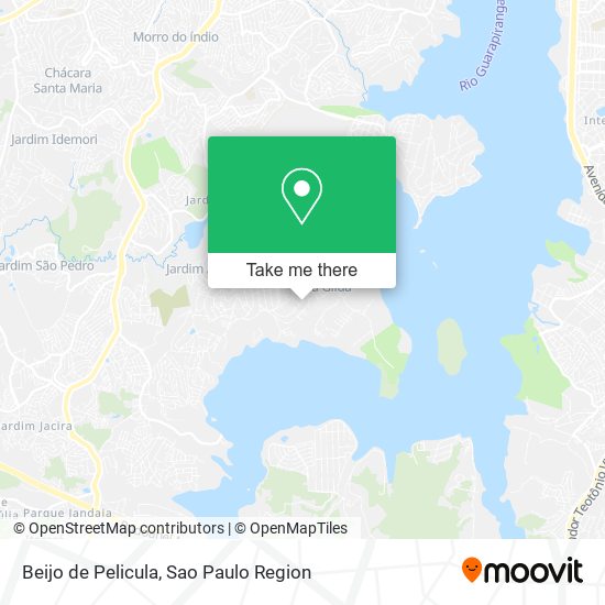 Beijo de Pelicula map