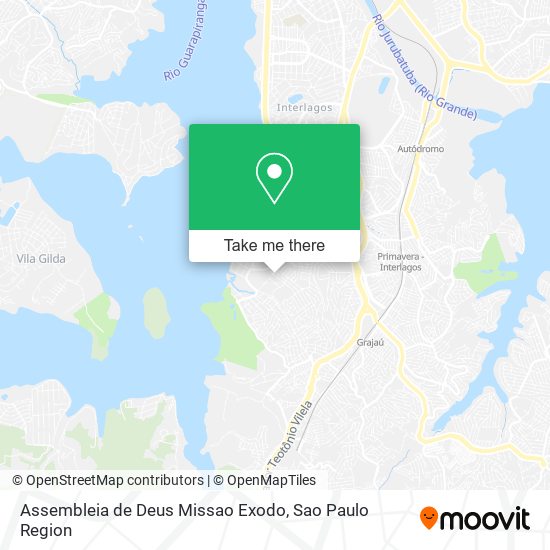 Assembleia de Deus Missao Exodo map