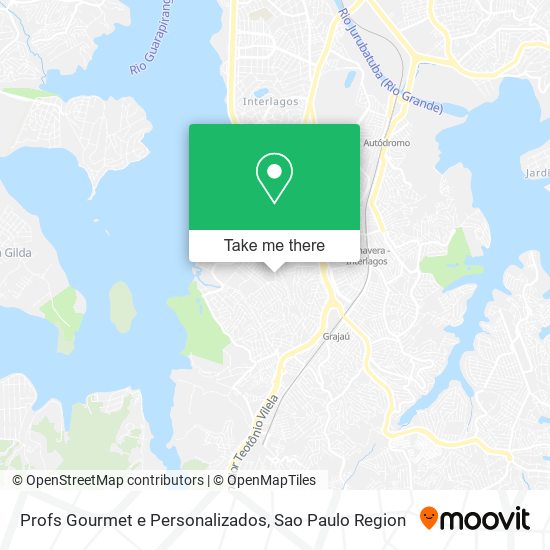 Profs Gourmet e Personalizados map