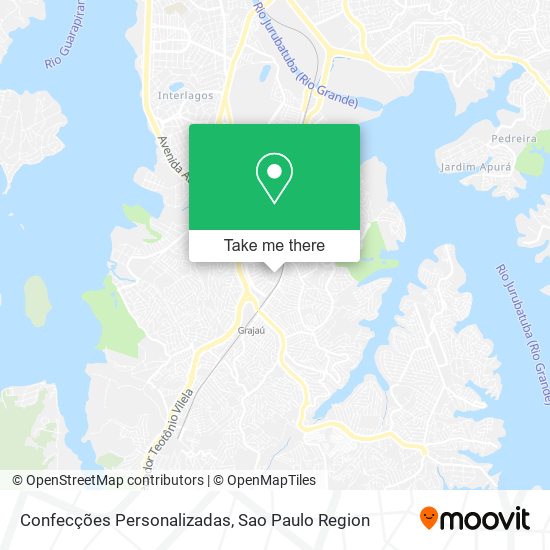 Confecções Personalizadas map