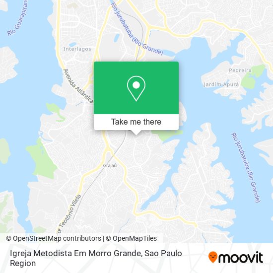 Igreja Metodista Em Morro Grande map