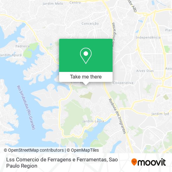 Lss Comercio de Ferragens e Ferramentas map